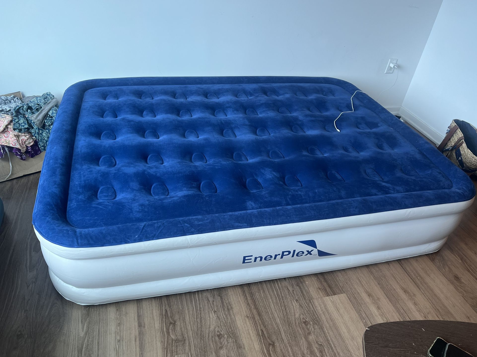 Queen air mattress. Used 2 Times
