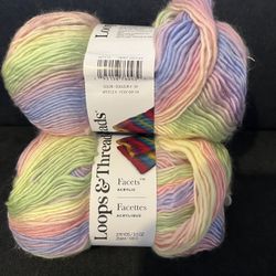 Loops & Threads - Facets Yarn - 3 Skeins #54