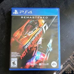 NFS Hot Persuit Remastered Ps4 