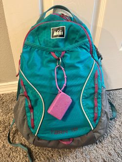 REI Tarn 18 Backpack Kids Girls 18L Teal Pink Hiking Backpacking REI Co-Op