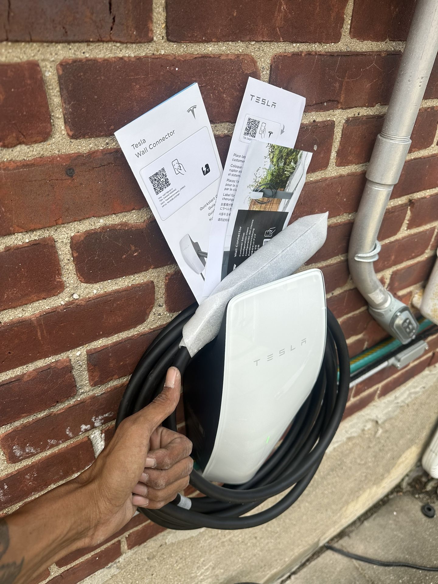 Tesla Charger Install