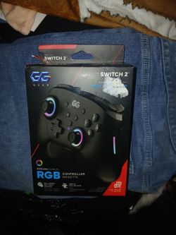 GG Gear Wireless RGB Controller for Nintendo Switch 2