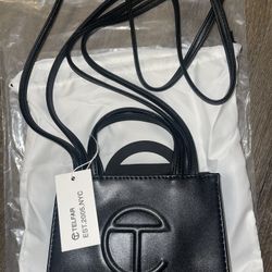 Telfar Small Shopping Bag- Black
