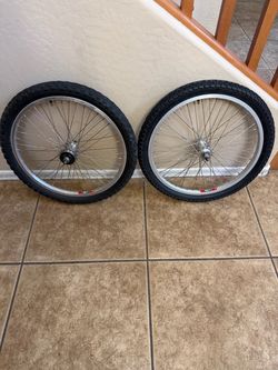 20” bmx Weinman wheels and tires