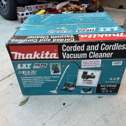 New makita corded and cordless vacuum cleaner 36v asking $525 