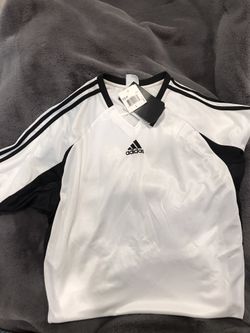 White And Black Adidas Jersey