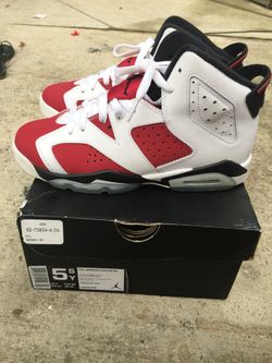 Jordan 6s carmine size 5.5 for Sale in MD US OfferUp