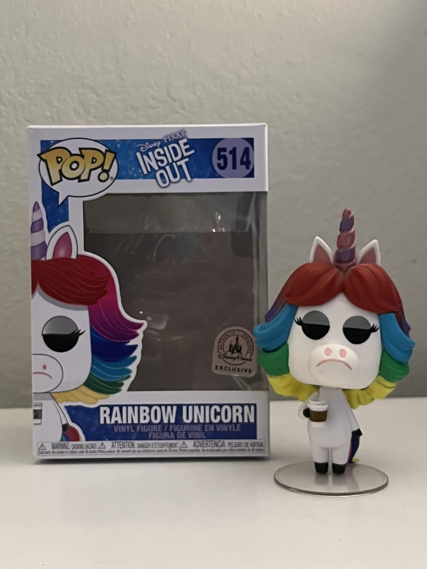 Funko Pop Inside Out Rainbow Unicorn