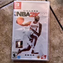 NBA 2k21 Nintendo Switch Game