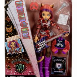 Monster High Fearbook Toralei Doll NEW & Sealed!