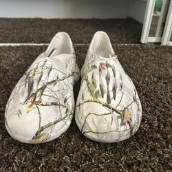 Imran Potato Real Tree Lobster White Yeezy foam runner