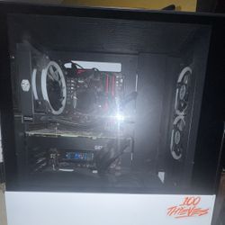 CyberPowerPC - Gamer Supreme Gaming Desktop - AMD Ryzen 7 5700 - 16GB Memory - NVIDIA GeForce RTX 3070 - 1TB SSD - White