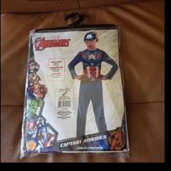 Marvel Avengers Captain America Child Costume