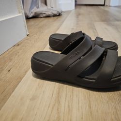 Wedge Croc Sandals