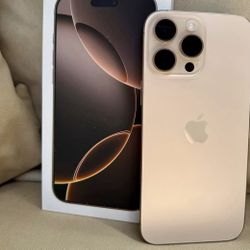 iPhone 16 Pro Max With 3 Months Of Service 