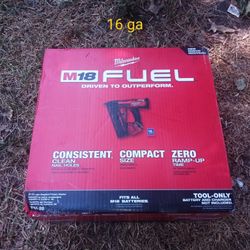 Milwaukee 16ga Finish Nailer 