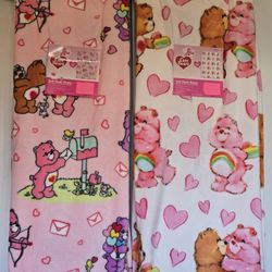 💖 Care Bears Valentine's Blankets 💖 
