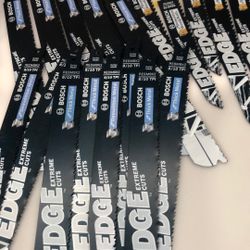 Bosch Sawzall Blades.   $2 Each 