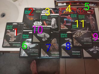 Metal steel puzzle