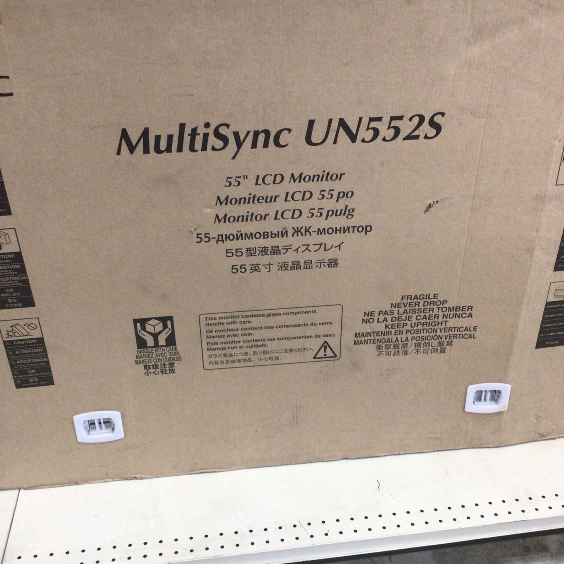 MultiSync UN552S Sharp Nec LCD 55 Monitor AQQ