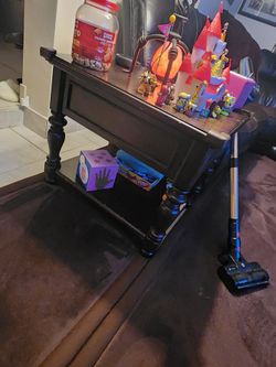Wooden side table