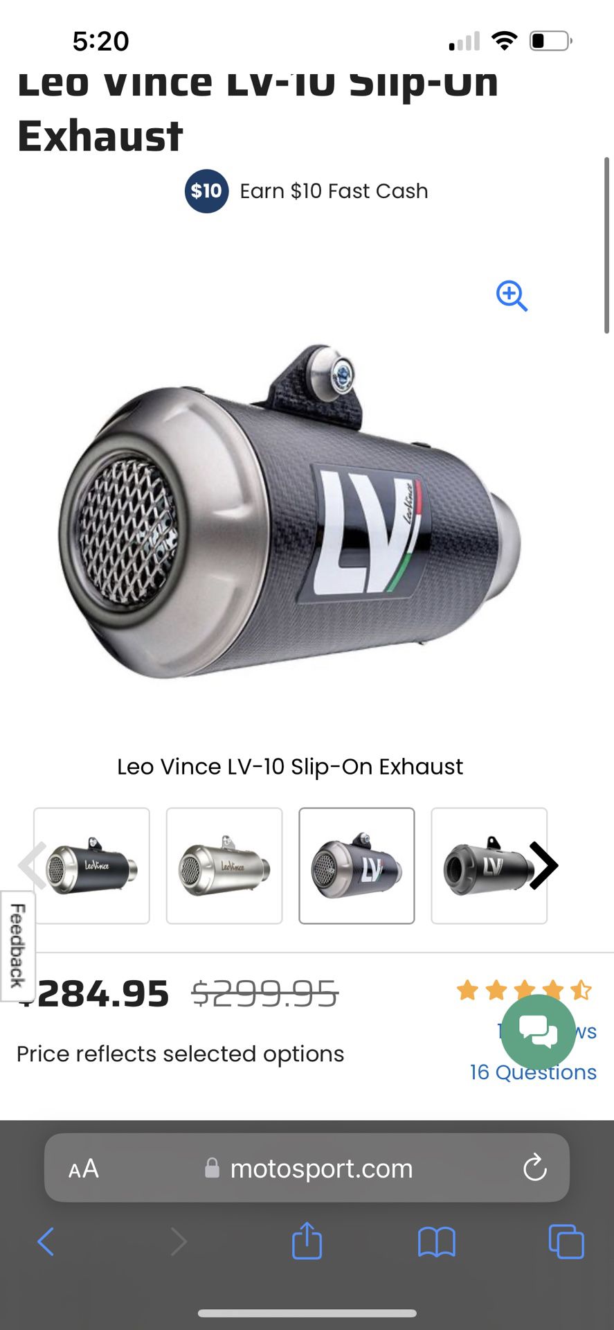 LeoVince LV-10 Slip On Ninja 400 for Sale in Santa Ana, CA - OfferUp