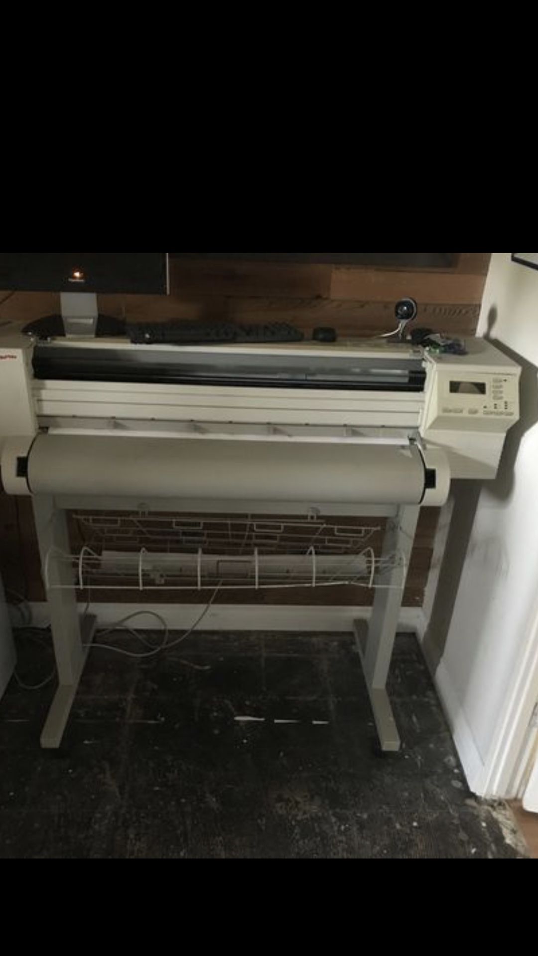 Hp DesignJet 650C plotter printer. Works perfect