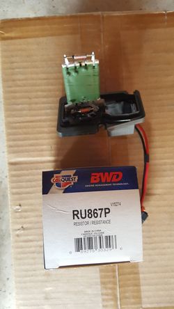 Blower motor resistor Chevy Impala or Monte Carlo 2000-2006