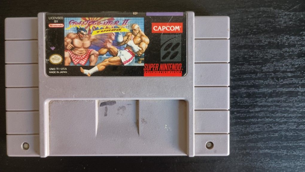 Super Nintendo Street Fighter: Turbo
