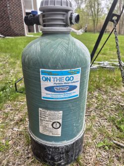 Water softener for RV