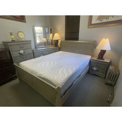 🛏️ STYLISH 5-PIECE BEDROOM SET – ONLY $39 TO START! 🛏️