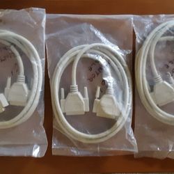 Serial D25/D25 6ft RS232 Male To Male Cable SCSI and Printer Cables