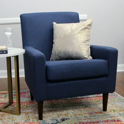 Navy Accent Chair