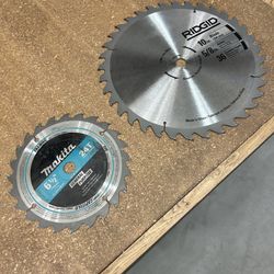 Makita / Ridgid Saw Blades 
