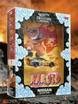 Hot Wheels x Naruto Nissian Silvia S15 Collectors Anime Series New