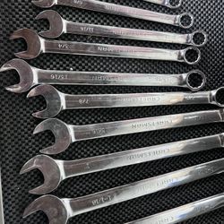 Craftsman Wrench Set, 5/16-1inch 1/8”