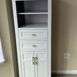 Cabinet With Shelf And Drawers