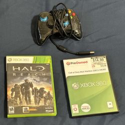 XBOX 360 Games And Controller