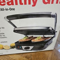New distressed box panini grill