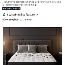 *BRAND NEW* 14 Inch KING hybrid Mattress In Box