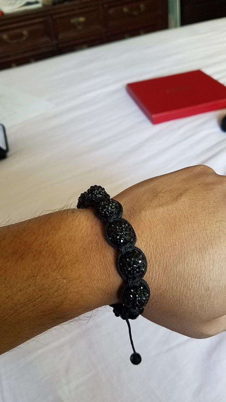 Disco ball bracelet