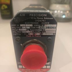 American Airlines Electronic Aircraft Clock