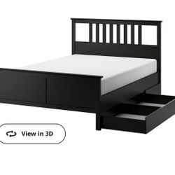  Queen Bed With 4 Drawers 