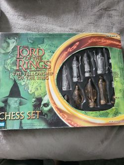 Chess Set Lord Of The Rings