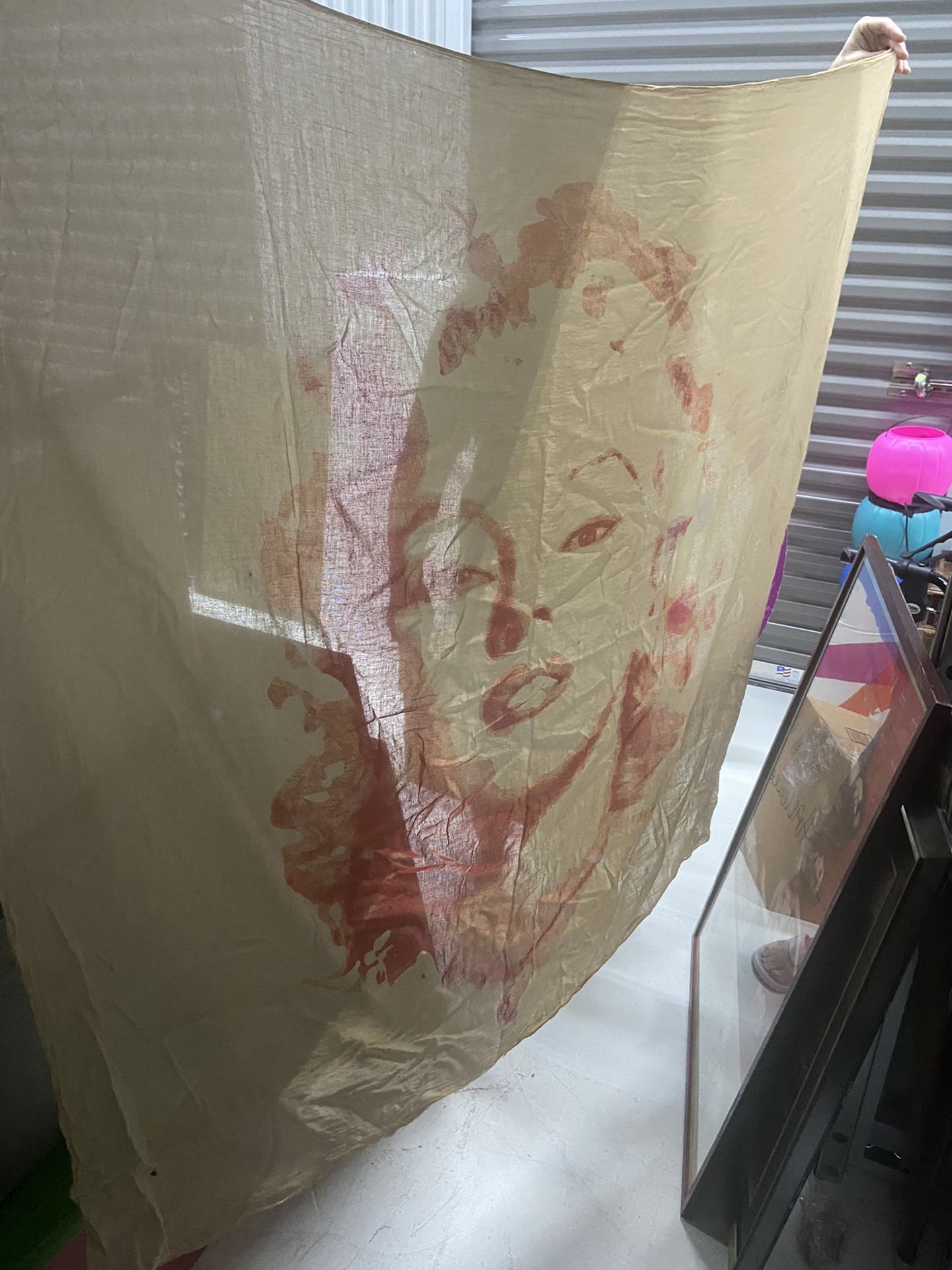 Marilyn Monroe Silhouette Tapestry