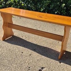 Wooden Bench