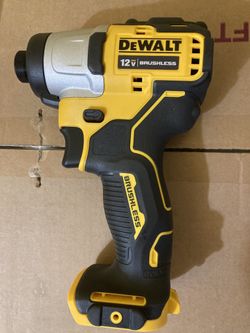 New dewalt impact driver  12 V (tool only)