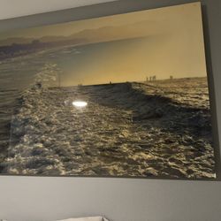 Large CA ocean art print 