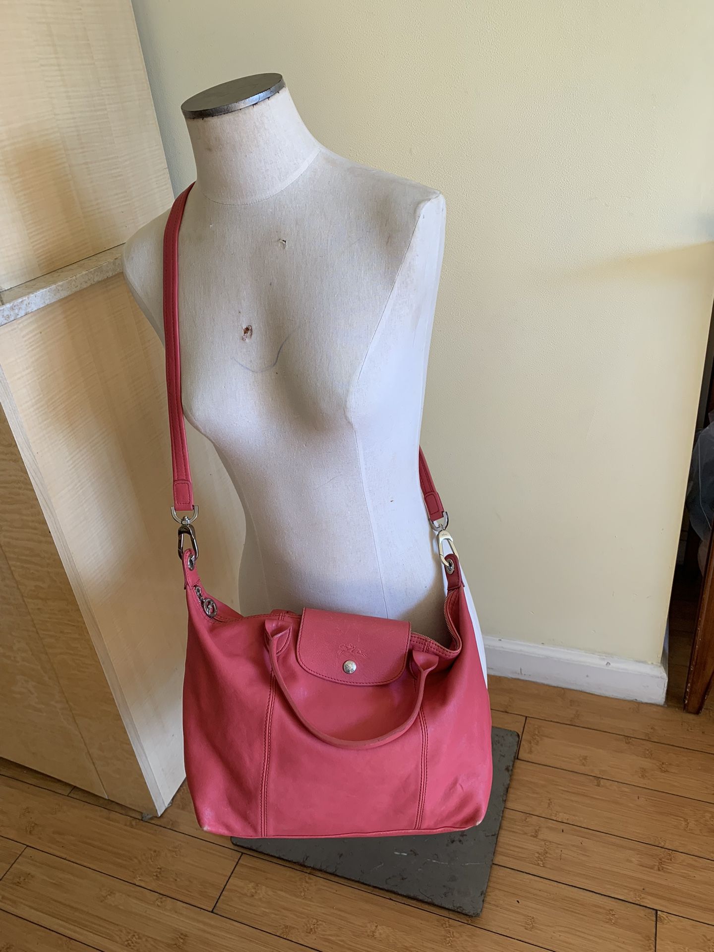 Longchamp Leather Crossbody Bag