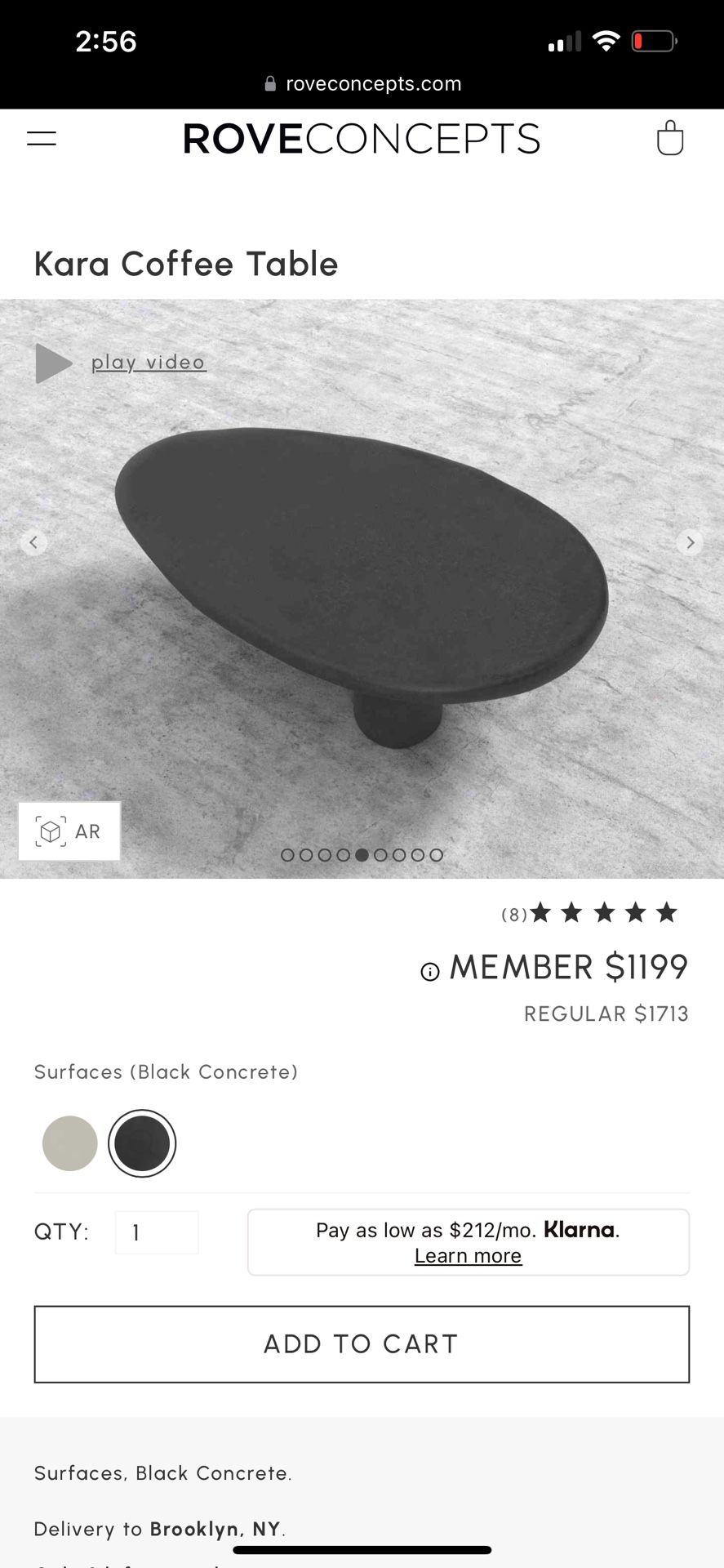 Rove Concept Kara coffee Table